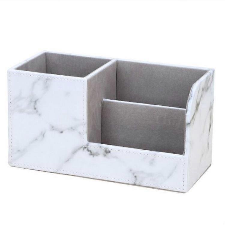 Marble Retro Creative Office Multi-function Pen Holder Storage Box Marble 1822