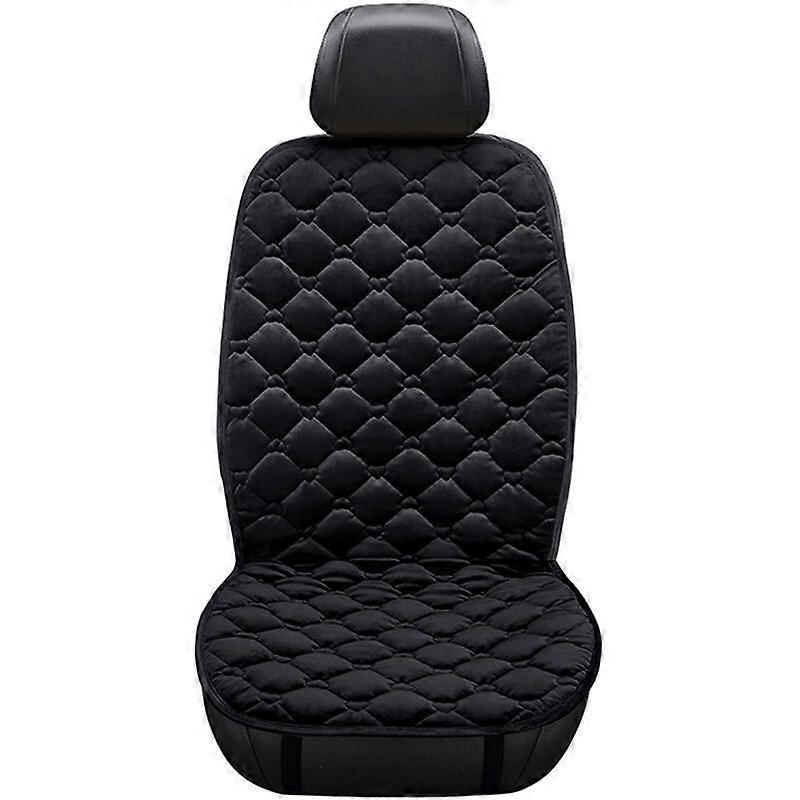 Car Front Seat Cushion 133*49CM Car Rear Heated Seat Cushion Car Plush Heated Seat Cushion
