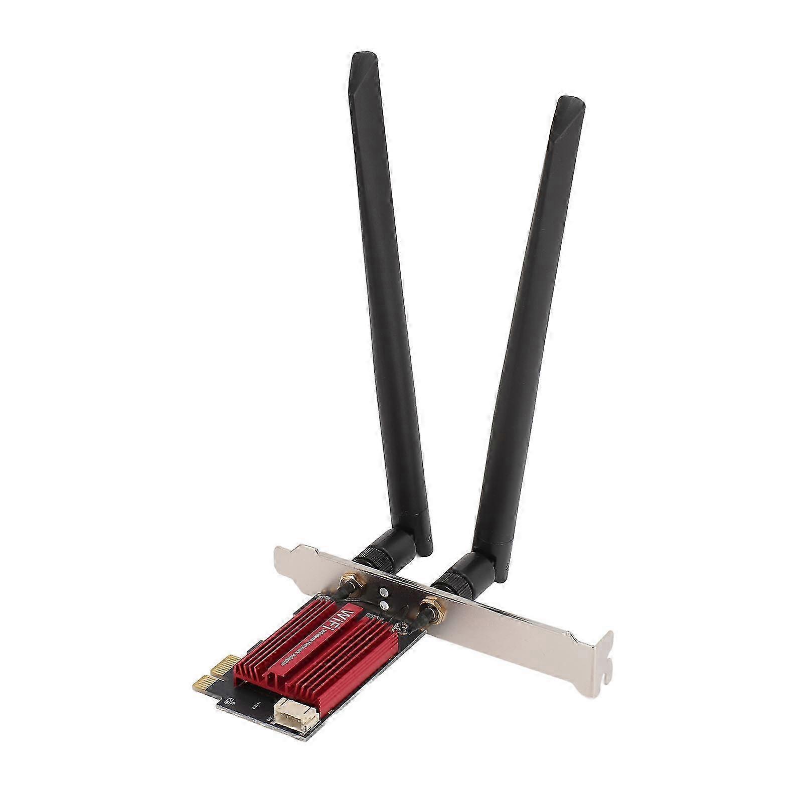 RTL8852CE Placă WiFi Bluetooth 5.3 - Adaptor PCIe X1 de 5374Mbps pentru Windows 10 și 11