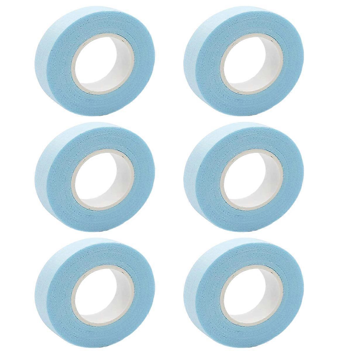6 Rolls Eyelash Extension Tape, Breathable Fabric for Lash Extensions