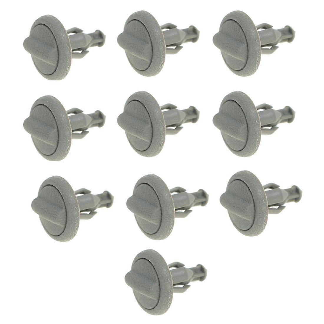 10 PCS Grey Plastic Parcel Shelf Clip Early Type End For Juke 799161KA3A