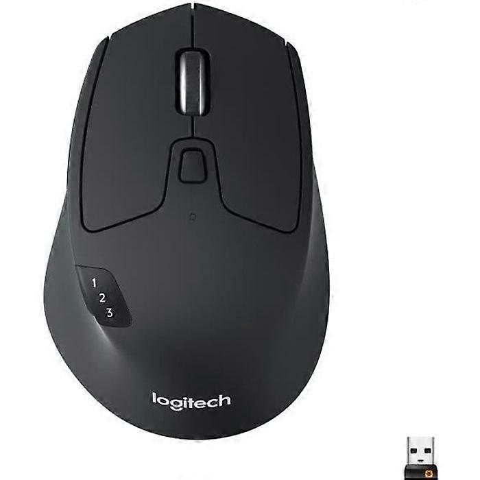 Mouse - Wireless - Logitech - M720 Triathlon - Black