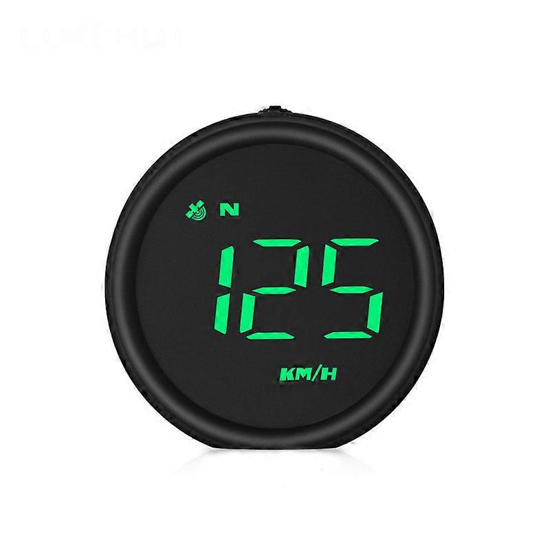 Universal car hud heads up display gps speedometer with speed, overspeed warning, mileage measurement, fatigue driving r
