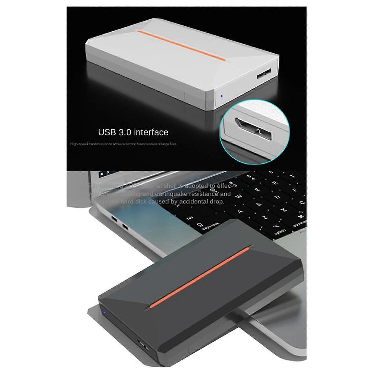 Mobile Festplattenbox für Windows/ OS/Linux Schwarz