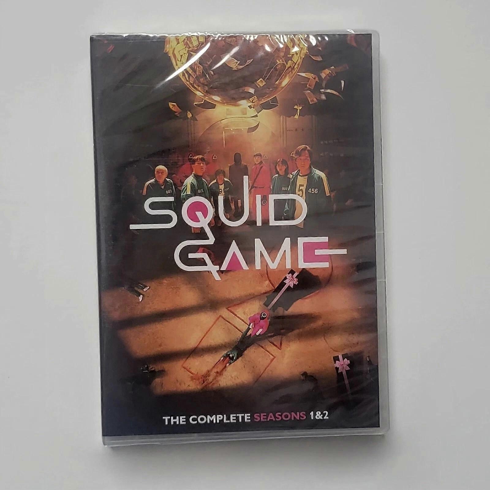 Squid Game season 1-2 (DVD English version 6-Disc) New