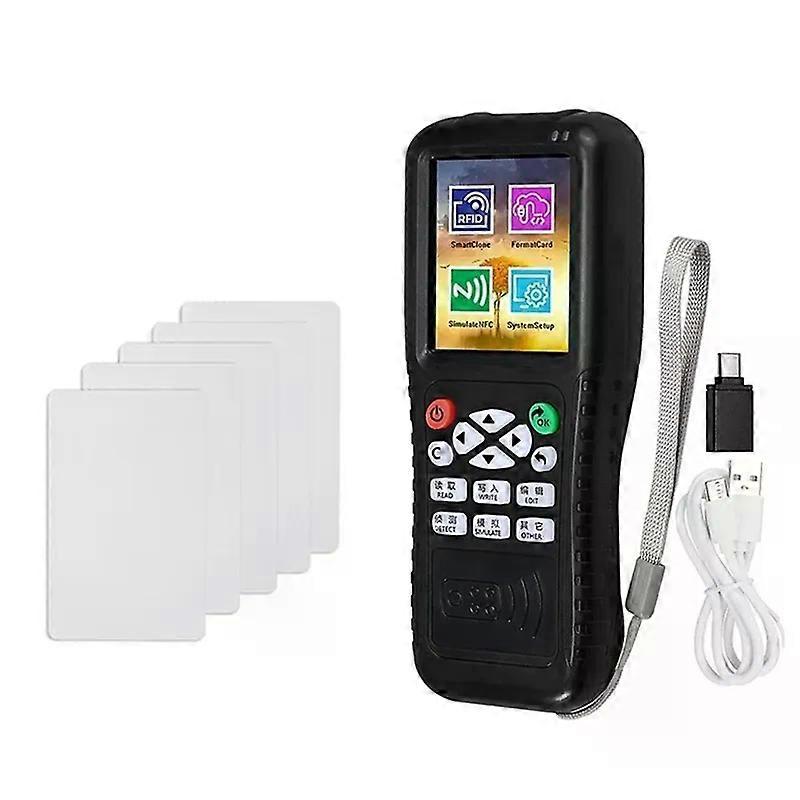 con N11R- X100 NFC Smart Card Reader Writer+5 X CUID Card Duplicator ID IC Card Programmer Verschlüsselter Schlüssel Kopierer