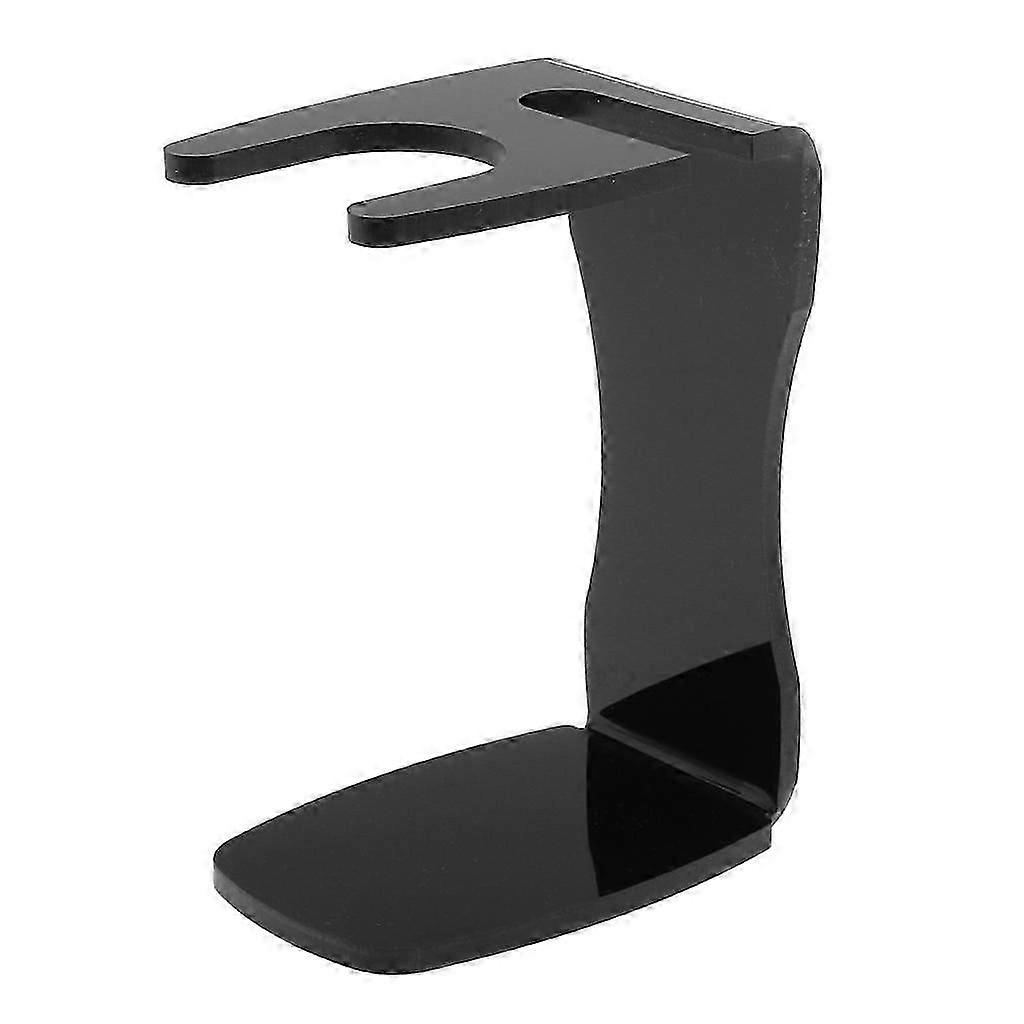 Zwarte Acryl Heren Heren Scheerkwast Scheermes Druppeldroger Stand Houder Medium