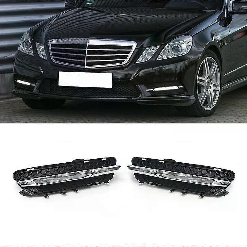 For Mercedes Benz We-Class W212 2009 2010 2011 2012 LED Car Front Bumper Light Fog Light Daytime Running Light Signal Light