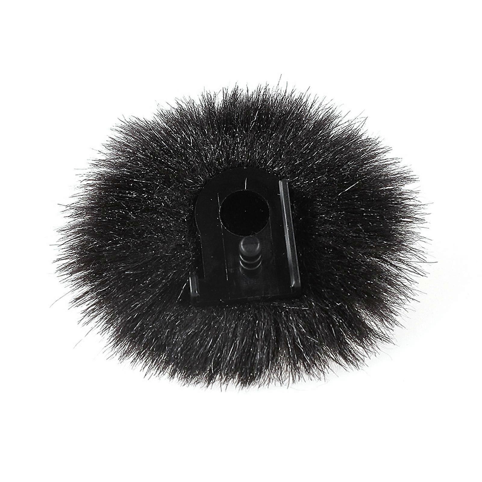 Mikrofon Revers Windschutz Mikrofon Windschutz Pelziger Windschutz Außenabdeckung für 150 Wireless Lavalier Mikrofon Mehrfarbig