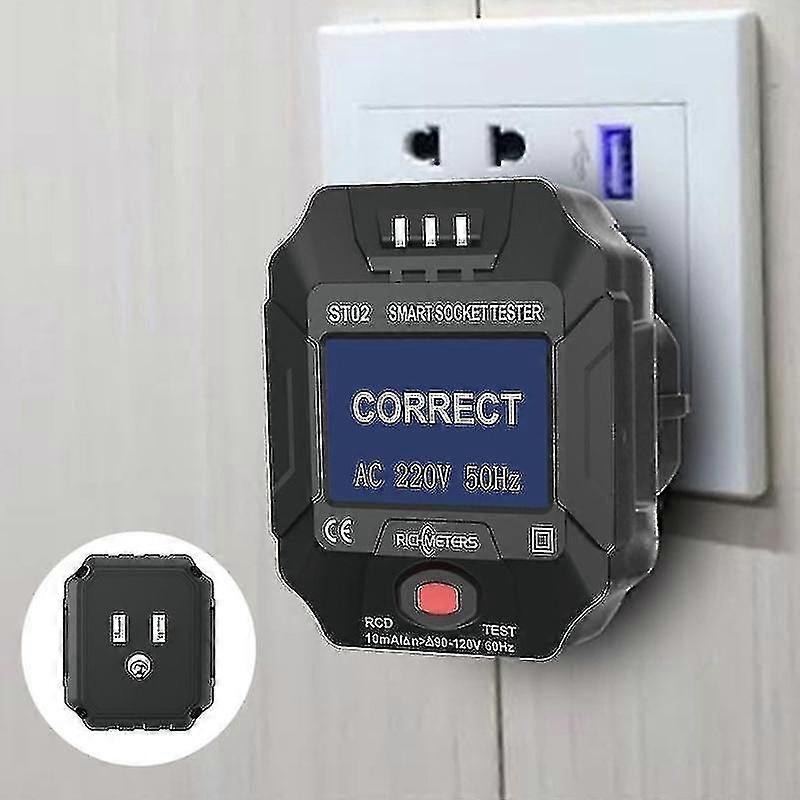 Socket Outlet Tester Network Detector Wall Switch Smart Digate Findage