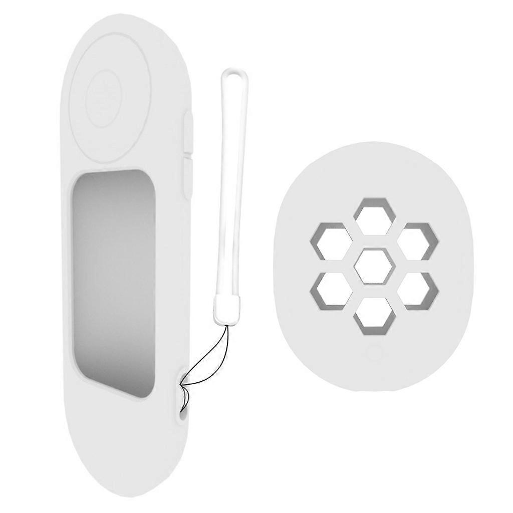 Anti-fall Washable Set-top Box Soft Silicone for Case Remote Protective Cover for-Google Chromecast TV 2020 Remote White