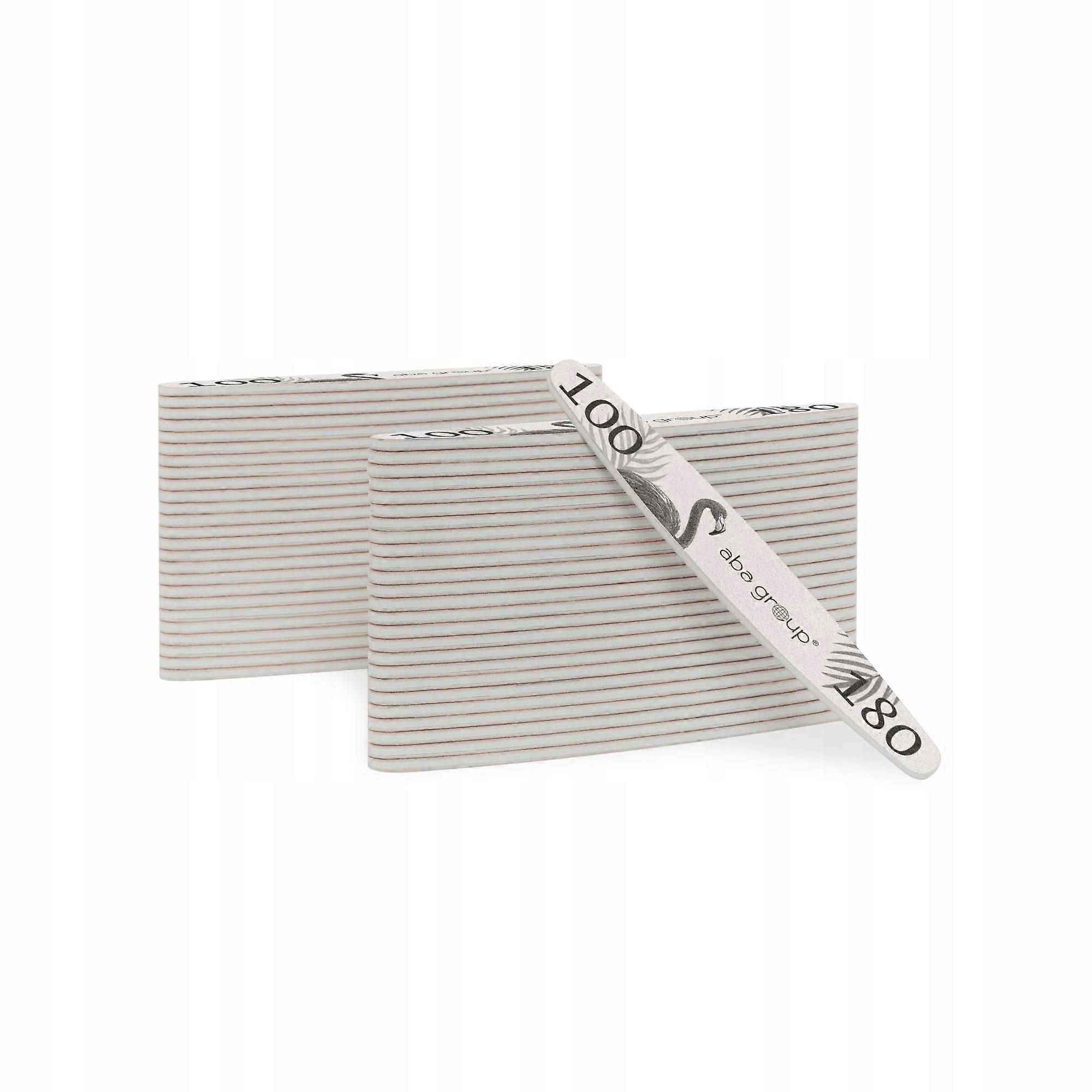 Aba Group Λίμα Νυχιών ELIPSA 100/180 SLIM - FLAMINGO, 50 τεμάχια