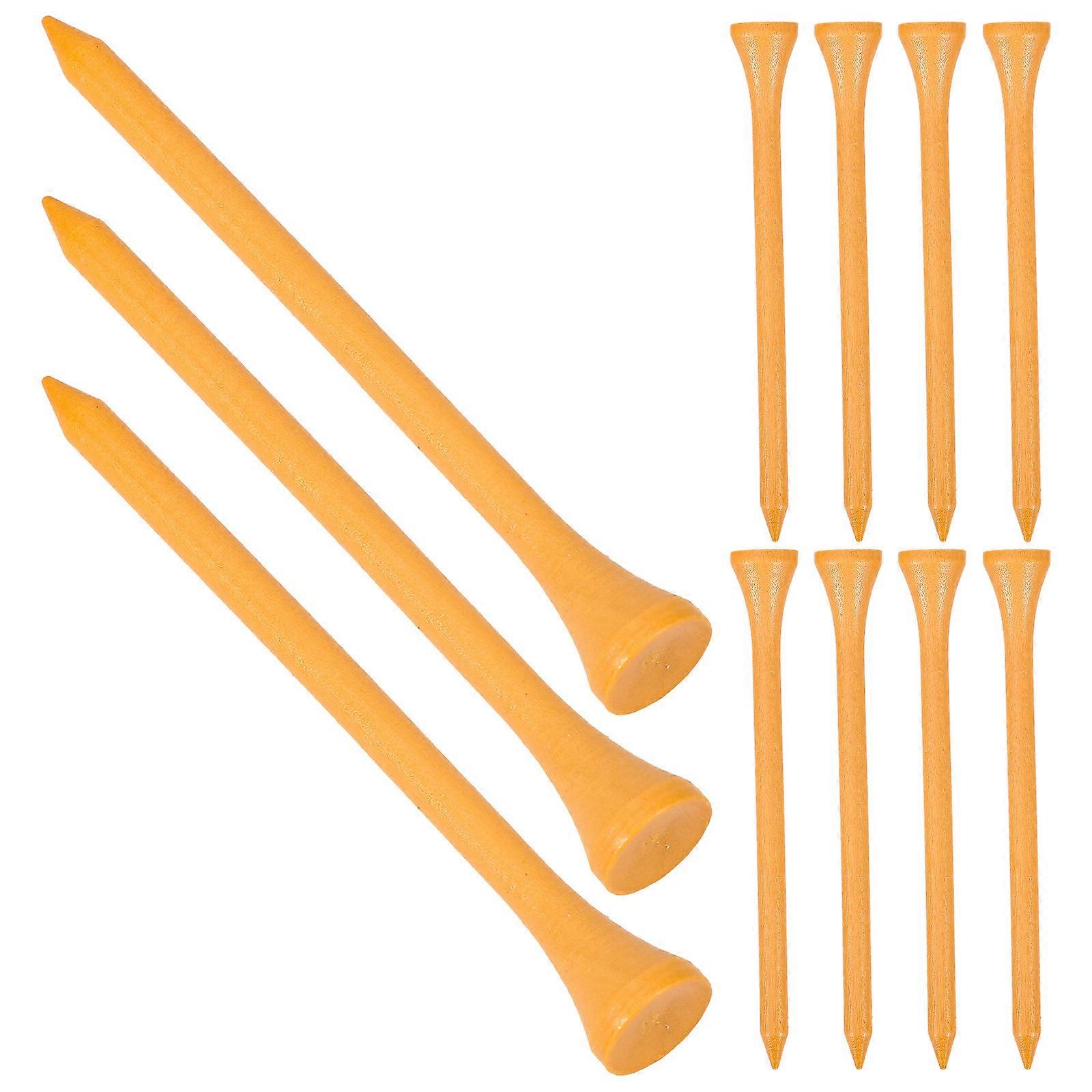 Easily Mountable Wooden Tees for Everyday Golfing Needs