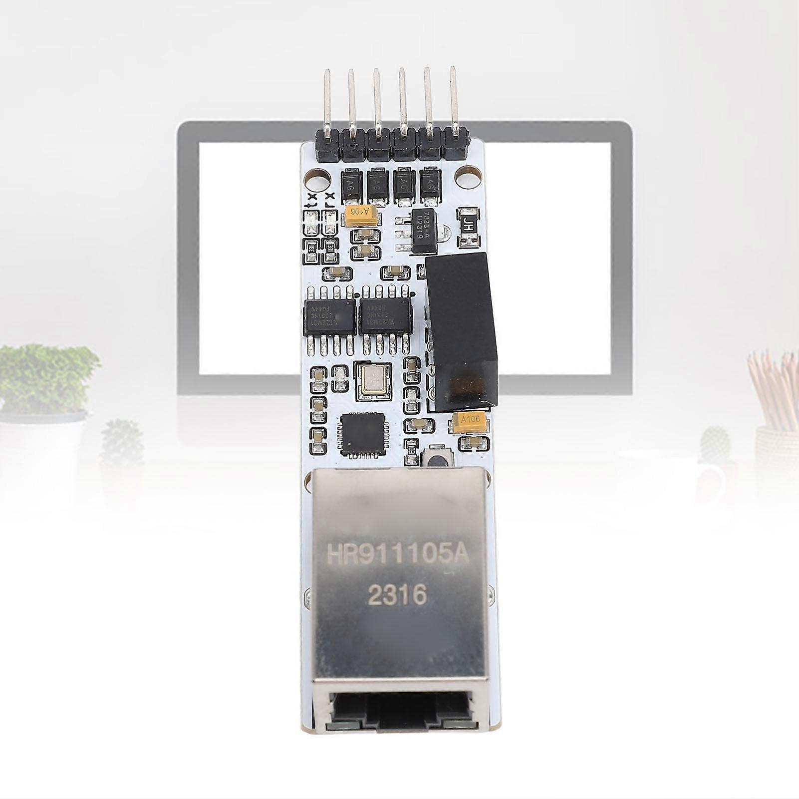 Serial to Ethernet Network Module 4 Mode TTL to RJ45 Port Single Chip Microcomputer Networking Adapter 