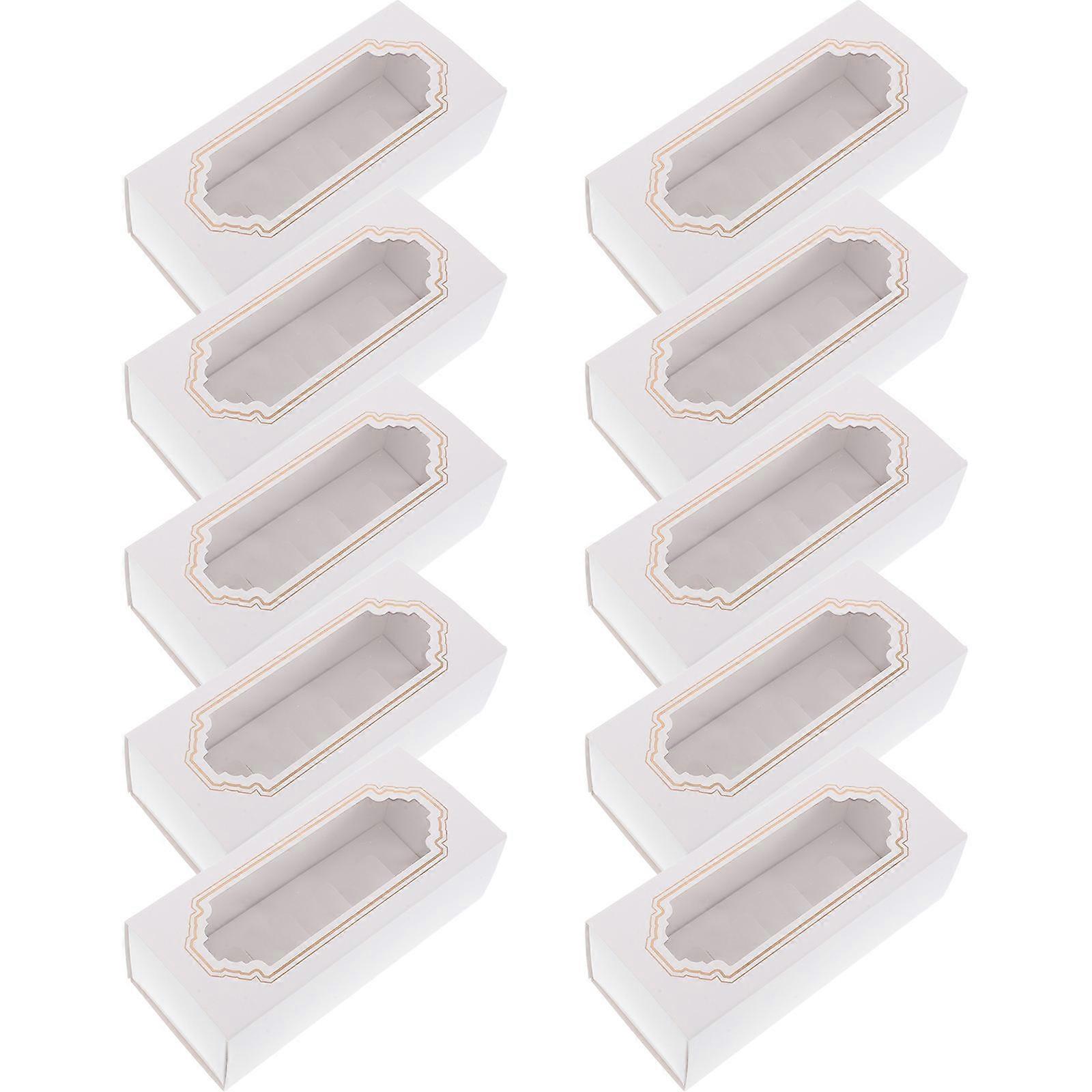 Gifting Transparent Box for Cookies and Chocolate with Sturdy Material