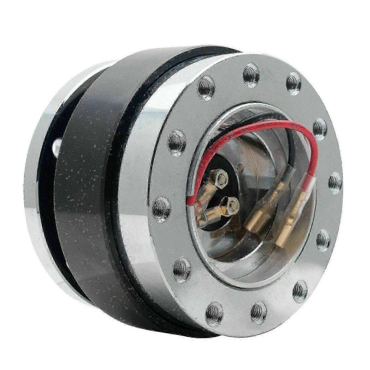 Universal 7 Hole Quick Release Steering Wheel, Quick Release Hub Adapter Kit Compatible with Various Vehicles