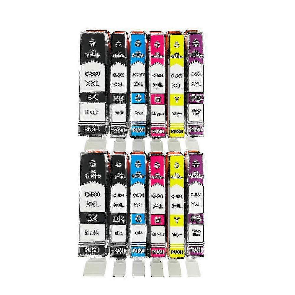 6PK PGI-580 CLI-581XL Cartouches d’encre pour imprimantes Canon Pixma TS6300/TS8300/TR7500