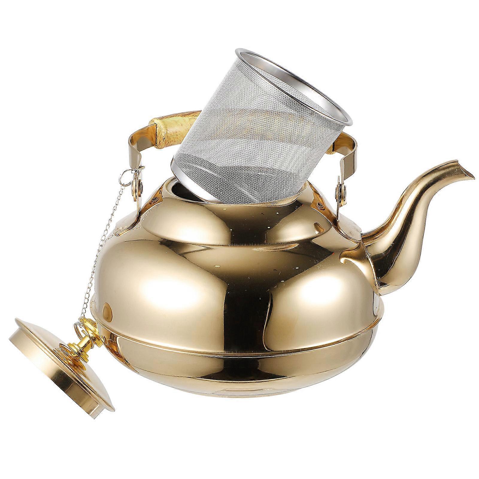 Office-friendly Teapot with Rust-resistant Material, Perfect for Brewing and Serving