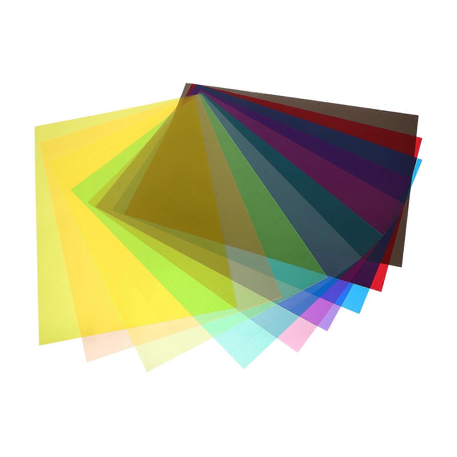 Transparent Light Diffuser Film   10pcs Cellophane Wrap for Crafts, Baskets, DIY Decorations   Durable Versatile Sturdy Crafting Material