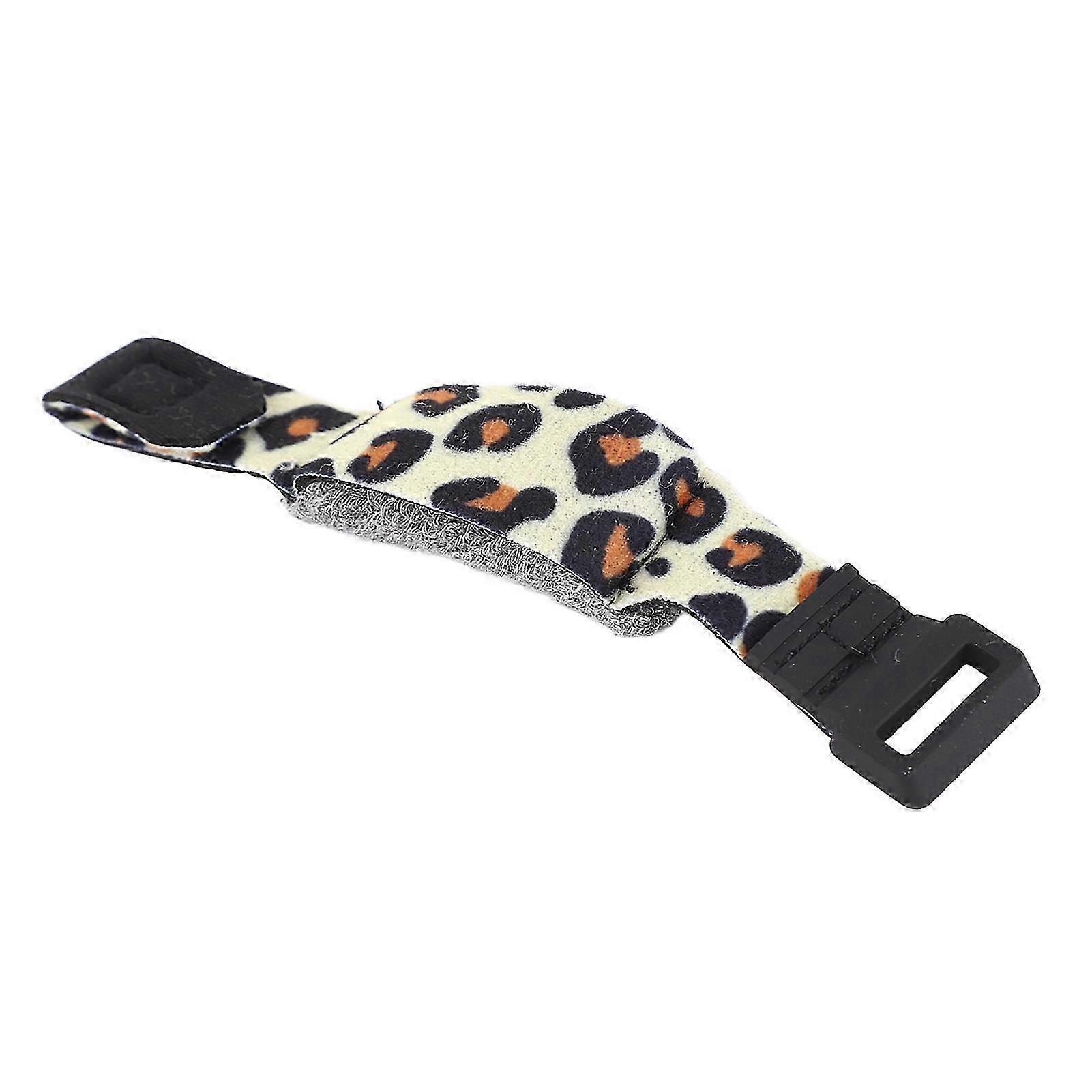 2025 Universal Guitar String Mute Damper Adjustable Noise Reduction Guitar String Muter Leopard Print