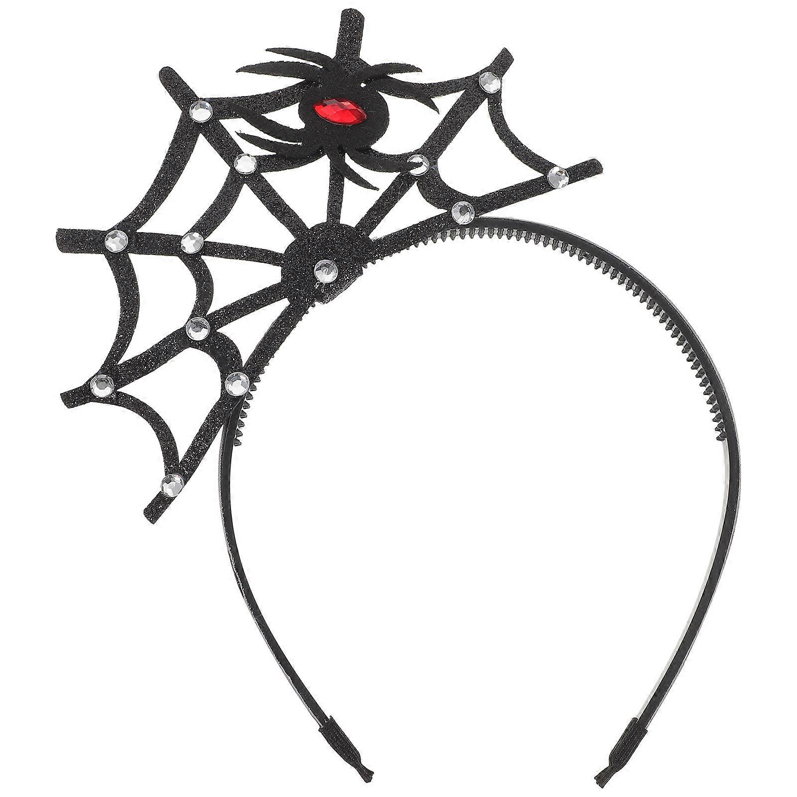 Headband Cosplay Prop Black Cloth Material 20x15cm Role-Playing 1Set