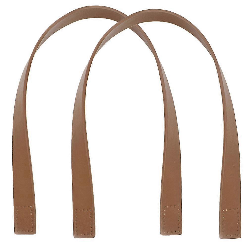 Straps For Handbags Tote Bag Belt Rivet Style Everyday Use 60x25x02cm Simulated Leather 2Pcs