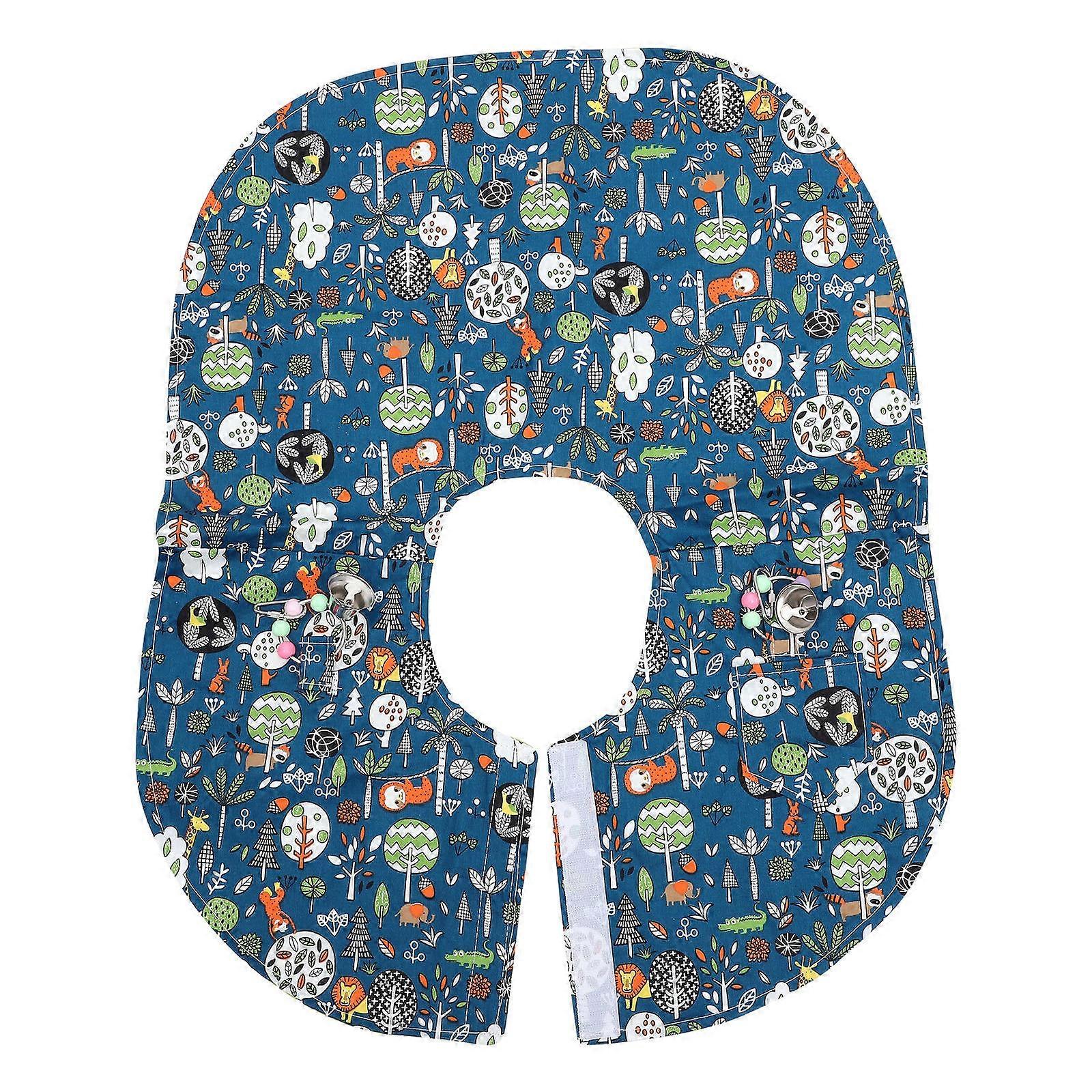 Parrot Scratch Resistant Shoulder Shawl Thick Multi Functional Bird Diaper Training Pad for Parakeets Cockatiels Macaws Lovebirds Easy Wear Pee and
