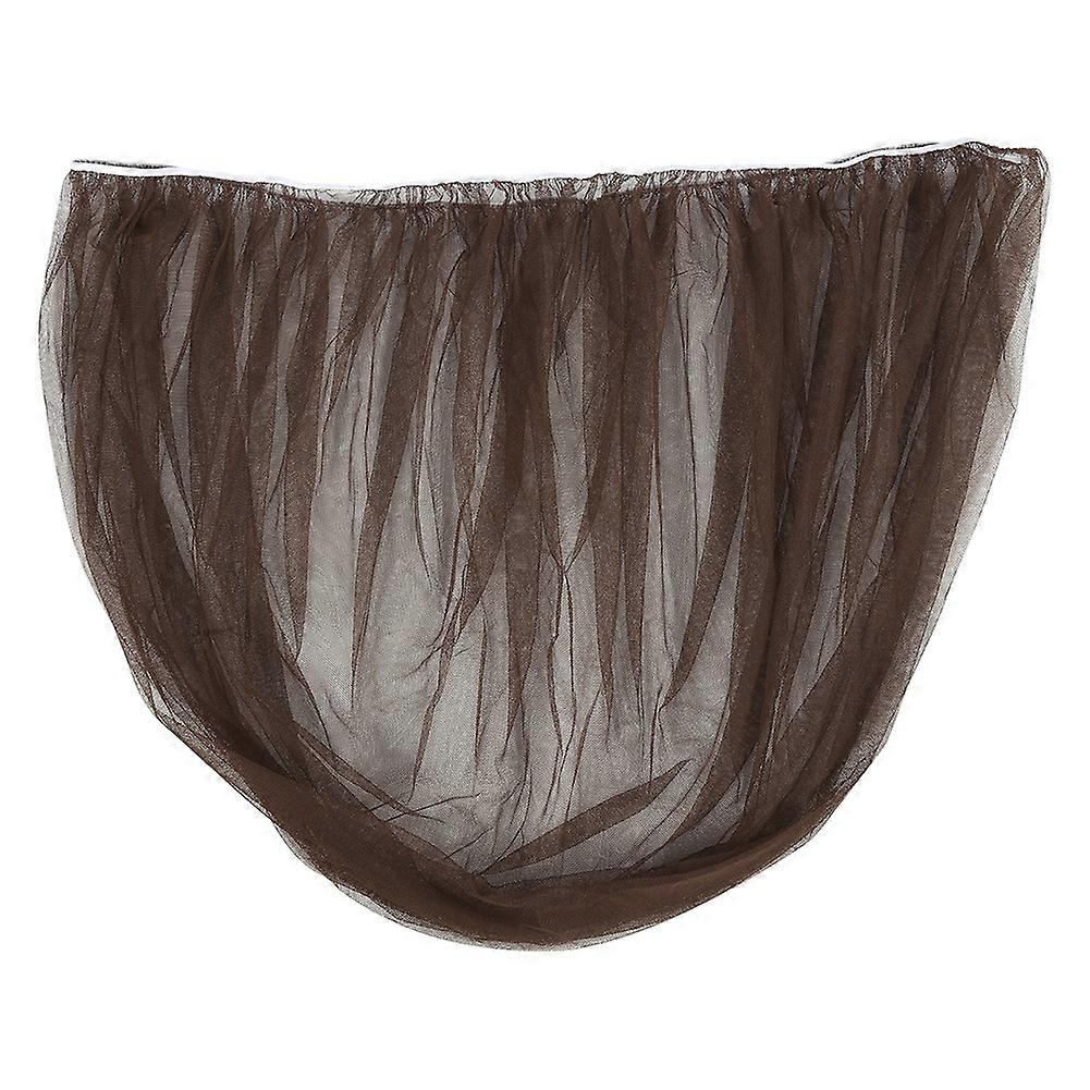 1 x Baby Stroller Mosquito Net Mesh Protection (Coffee)