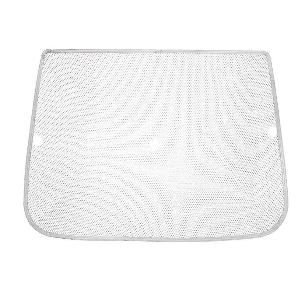 Metal Grease Filter Silver Oil Filtering for Kitchen Use 36.5X28X1cm 1Pack