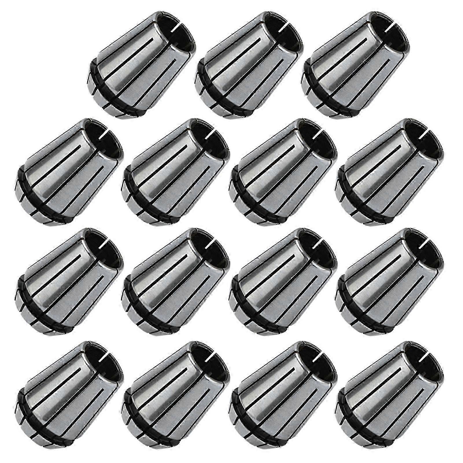 Collet Chuck Set 15pcs Spring Collet Chuck 2mm-16mm for CNC Milling Lathe