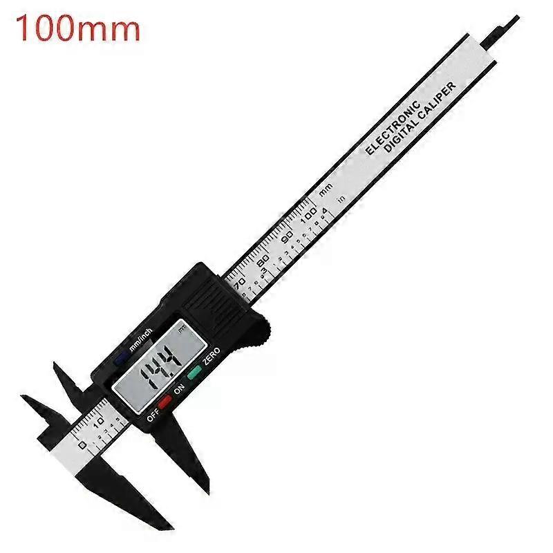 LCD Display 150mm Electronic Digital Caliper Vernier Calipers Gauge Micrometer with Storage Box for Mechanical Component Measure