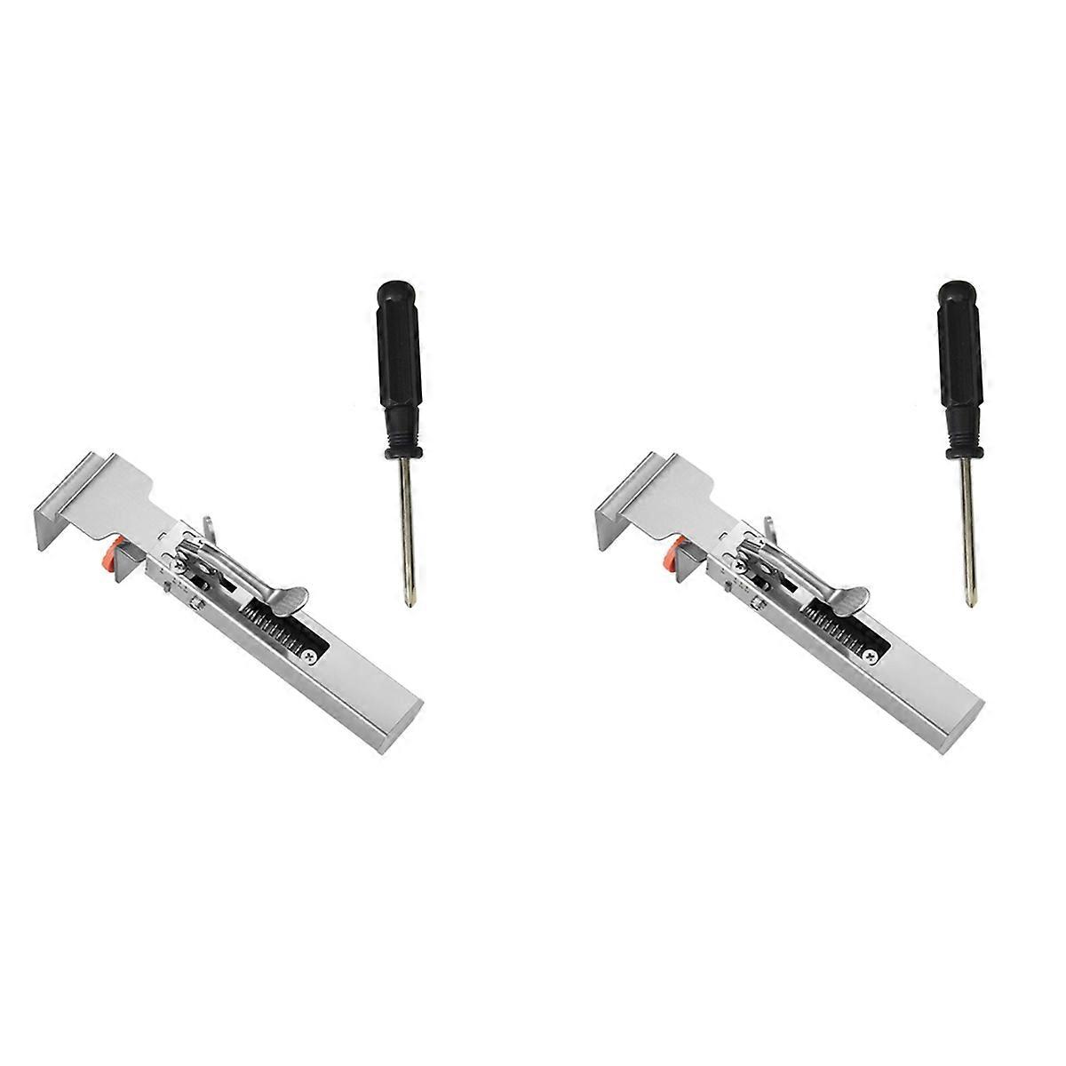 2X Adjustable Drawer Fixing Clamp, Adjustable Drawer Fixing Clips, Cabinet Hardware Jig, Drawer Face