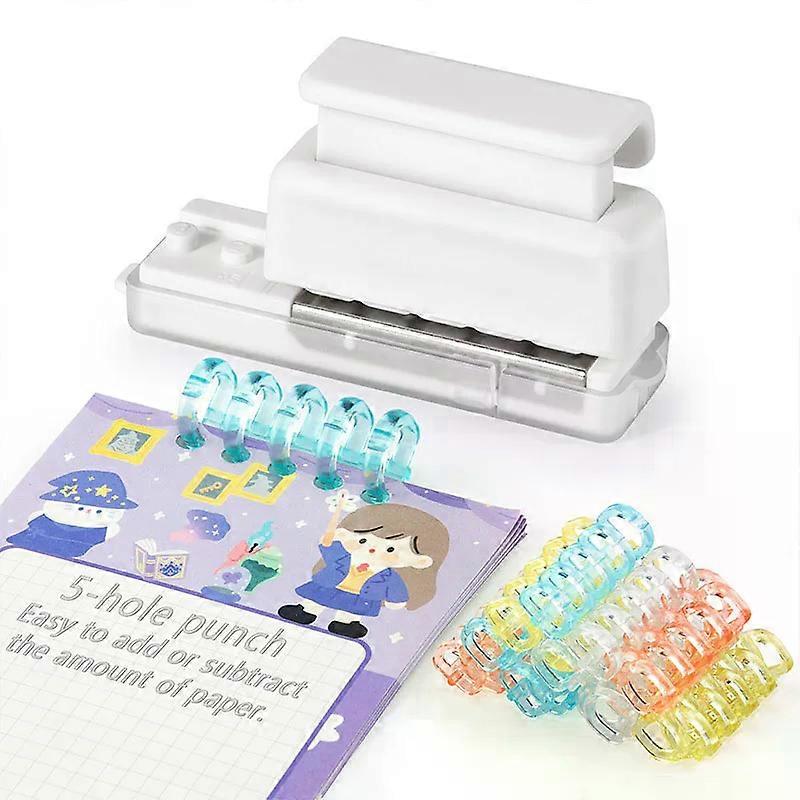 ميني 5 ثقب المثقاب A5 B5 A4 فضفاضة ورقة دفتر الملاحظات ورقة أداة التثقيب