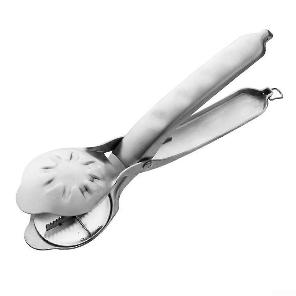 Stainless Steel Chestnut and Walnut Opener With Automatic Rebound Mechanism