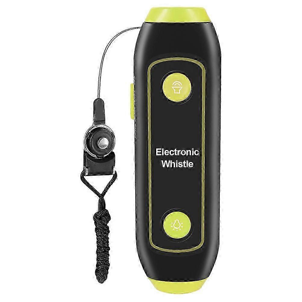 Electronic Whistle 3 Tones Multipurpose Handheld Whistle With Lanyard Torchlight