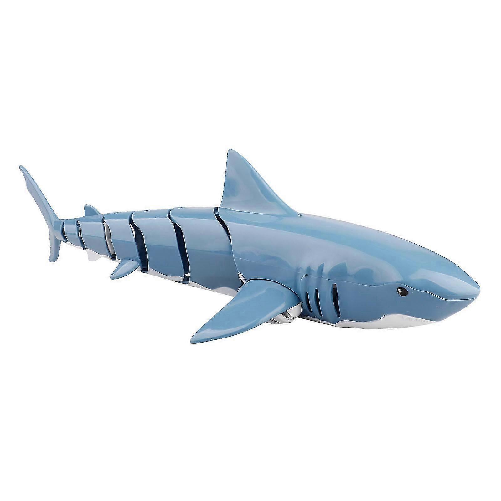 2023 New Remote Control Shark Toy, 2.4G Remote Control Simulation Fish Boat Water Toy for Swimming Pool Bathtub