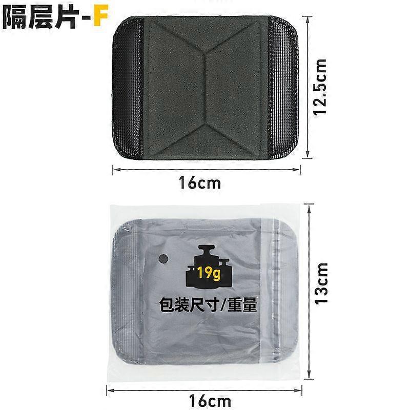 2pcs Camera Bag Inserts: Dlsr Camera Bag Insert Padded Shockproof Foldable Insert Lens Protective Case Accessory For Photographing