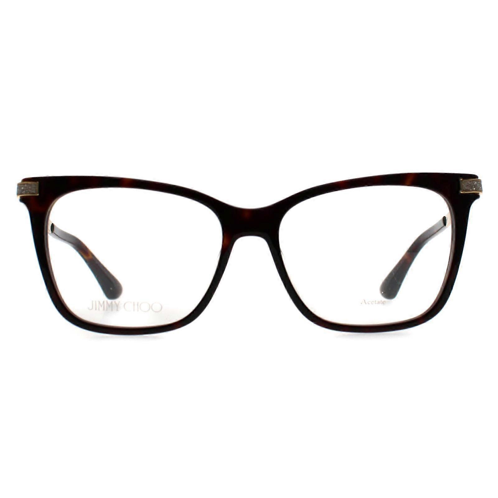 Jimmy Choo 眼镜框 JC353 086 哈瓦那金 女装