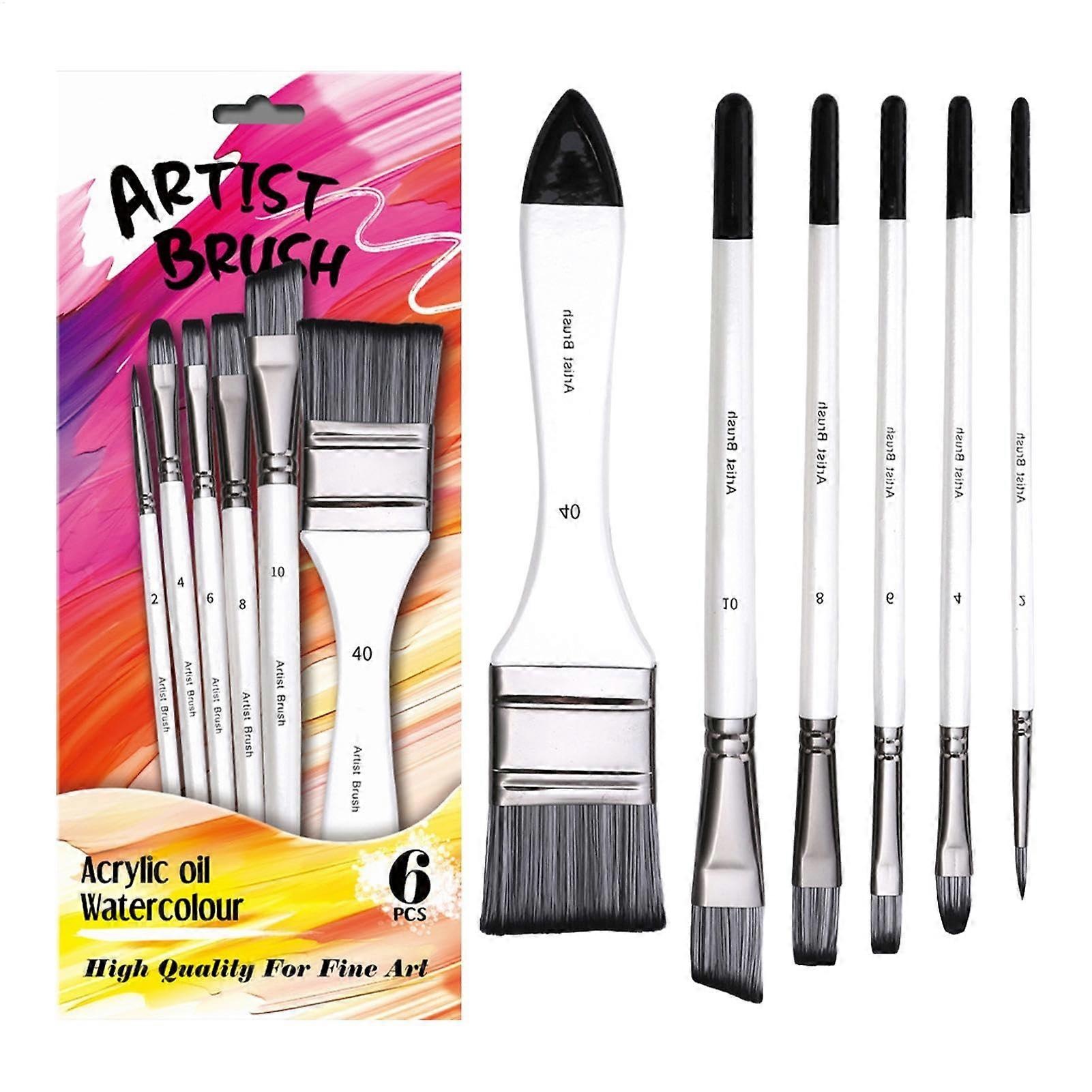 Professional Art Brush Kits Soft and Gentle Bristles for Painting