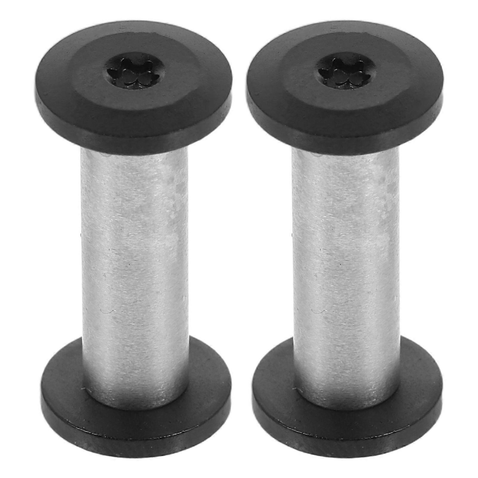 Fasteners Stainless Steel Rivets Bolts For Handle Diy Making Projects Hexagonal Slots Locking 2Pcs