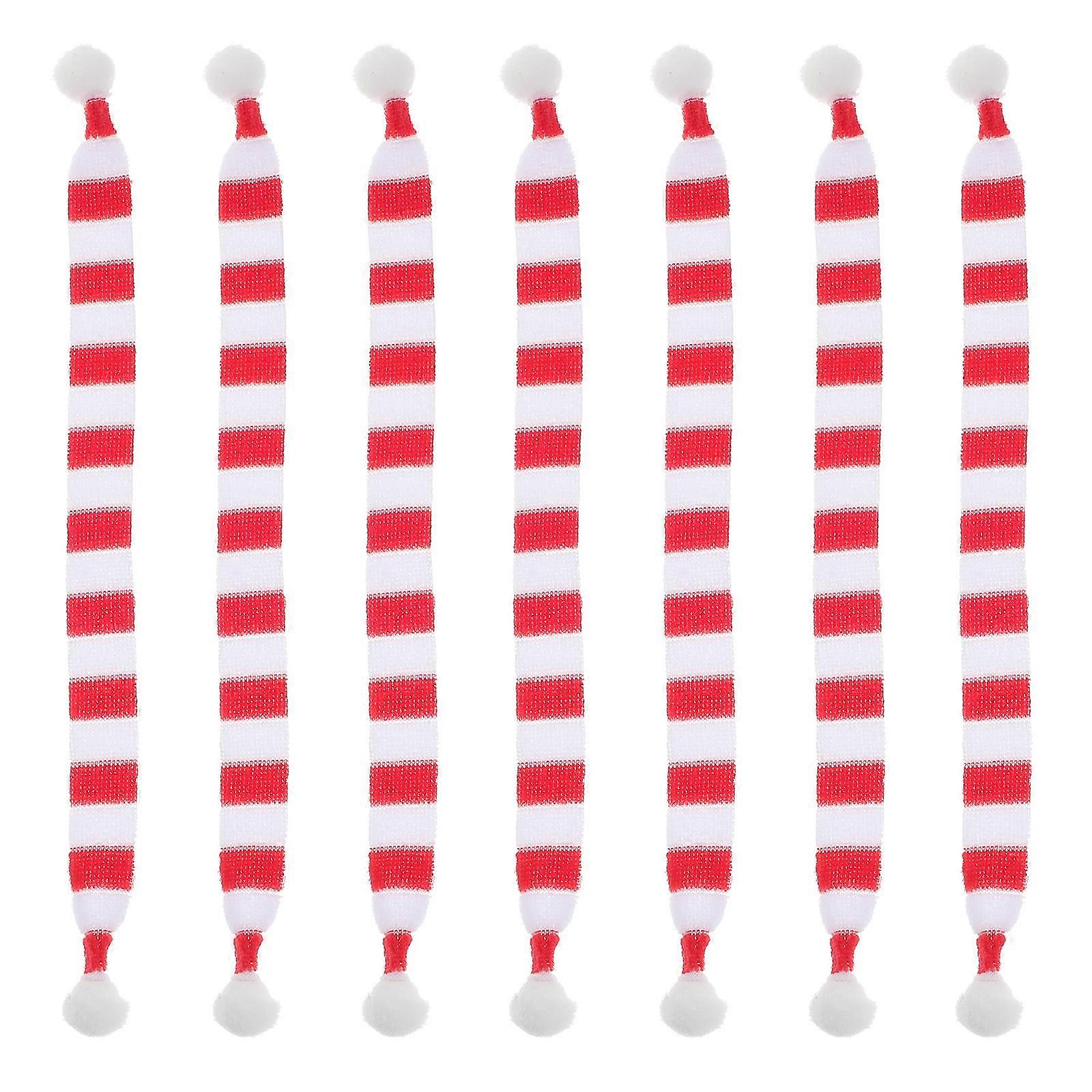 Bulk Skjerf Feriegave Små leker Søtt Design Hvit 20Pack