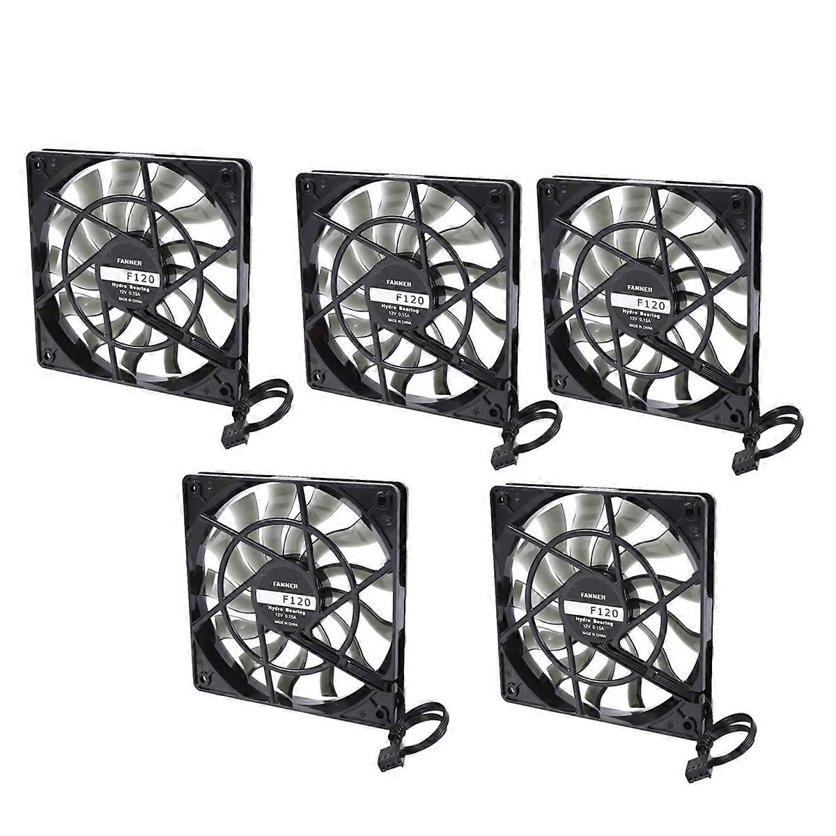 Thin 12mm Thickness 120X120X12mm 12V Computer Host Fan with Speed