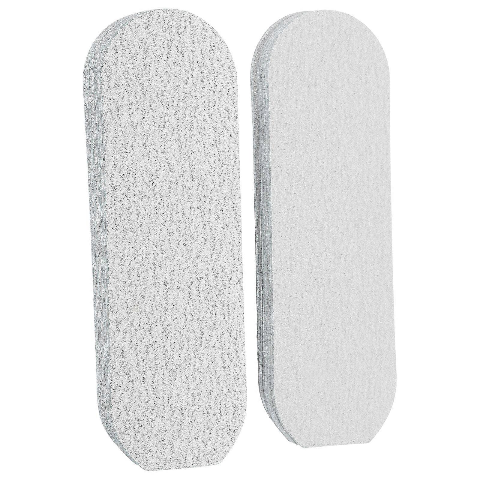 Refills For File Dead Skin Remover Replacement Pads Pedicure Tools Simple Design Grey 13.30X4.20X0.10CM 50Pcs