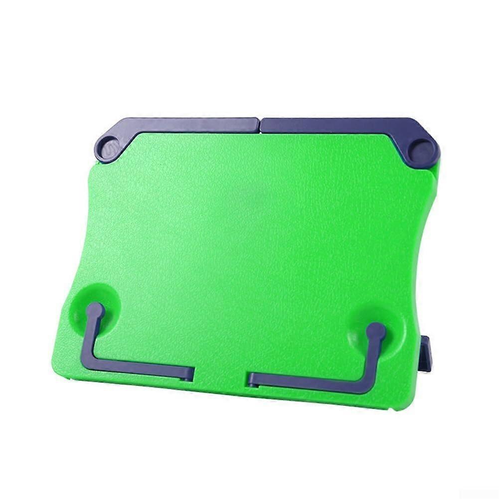Adjustable Cookbook Holder for Home and Travel - Green, Versatile Stand for Various Applications, Compact and Practical