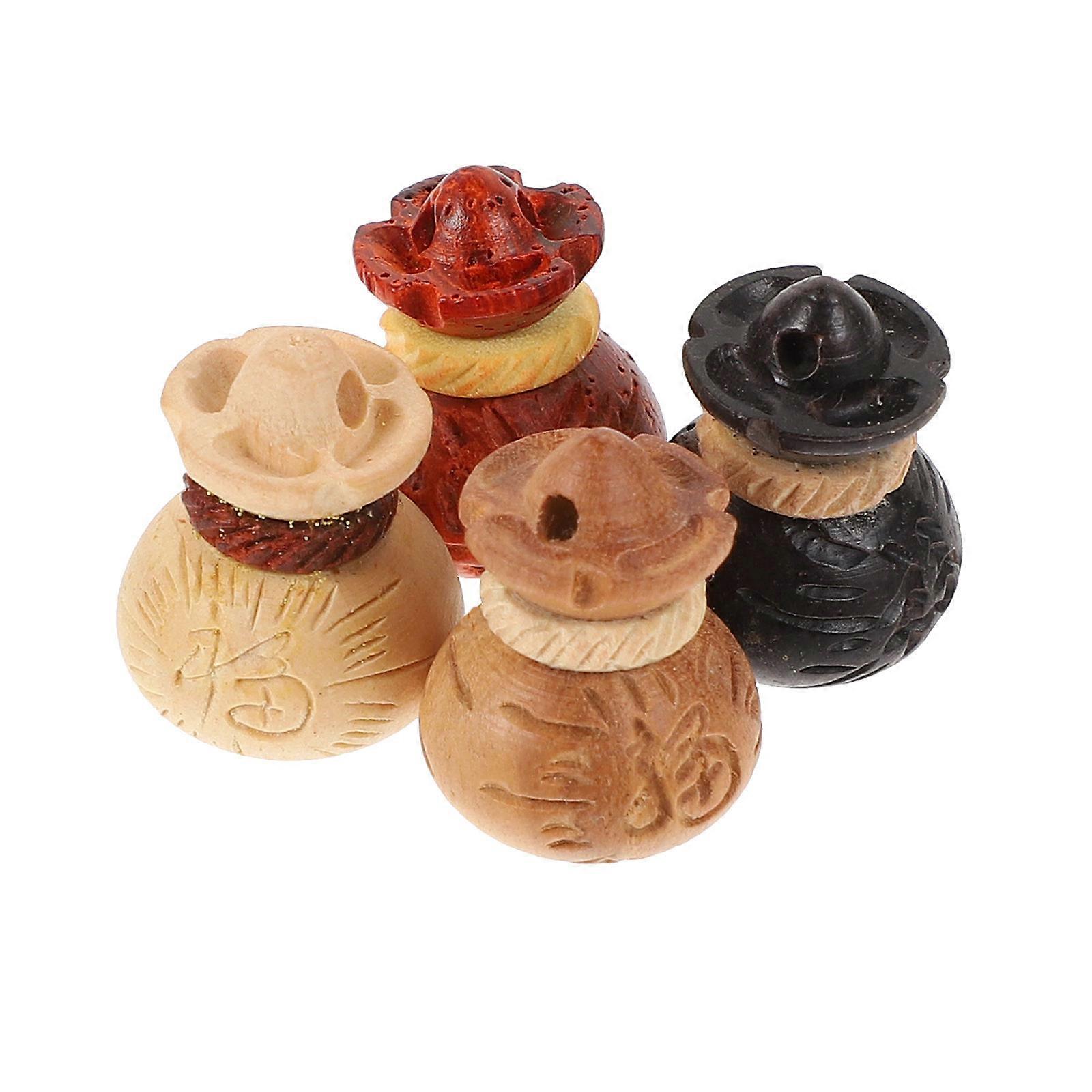 Assorted Color Money Bag Charms Set of 4 for DIY Jewelry Making Safe and Lightweight Synthetic Material