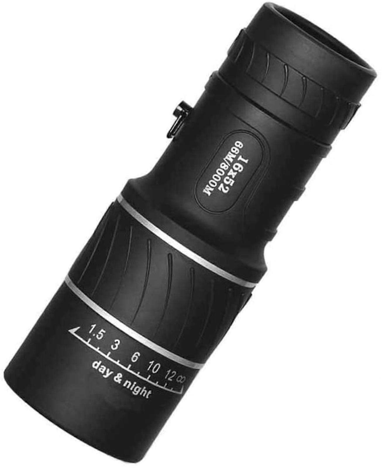 Ultra HD, performance binoculars, 16x52 monocular telescope, compact with BAK4 prism lens