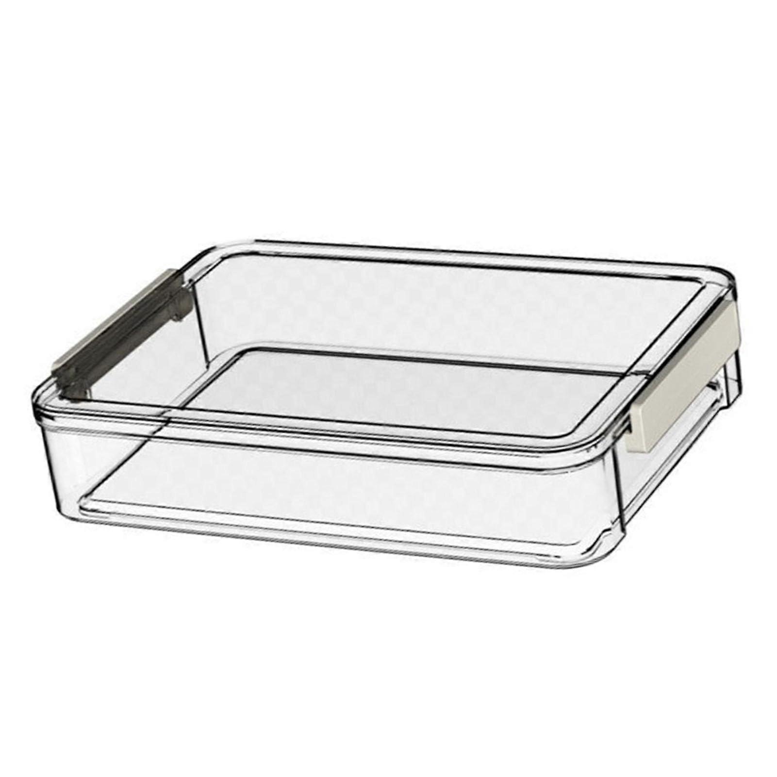 A4 Paper Storage Box, Durable, Transparent, Document Organizer, Project Box, Transparent Plastic Storage Box, Document Paper Organizer for Magazines