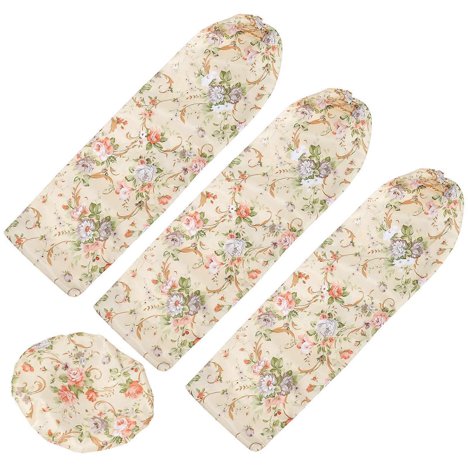 1 Set Decorative Ceiling Fan Cover Easy Clean Dust Protector for Indoor Hanging Fans Ideal for Friends and Family