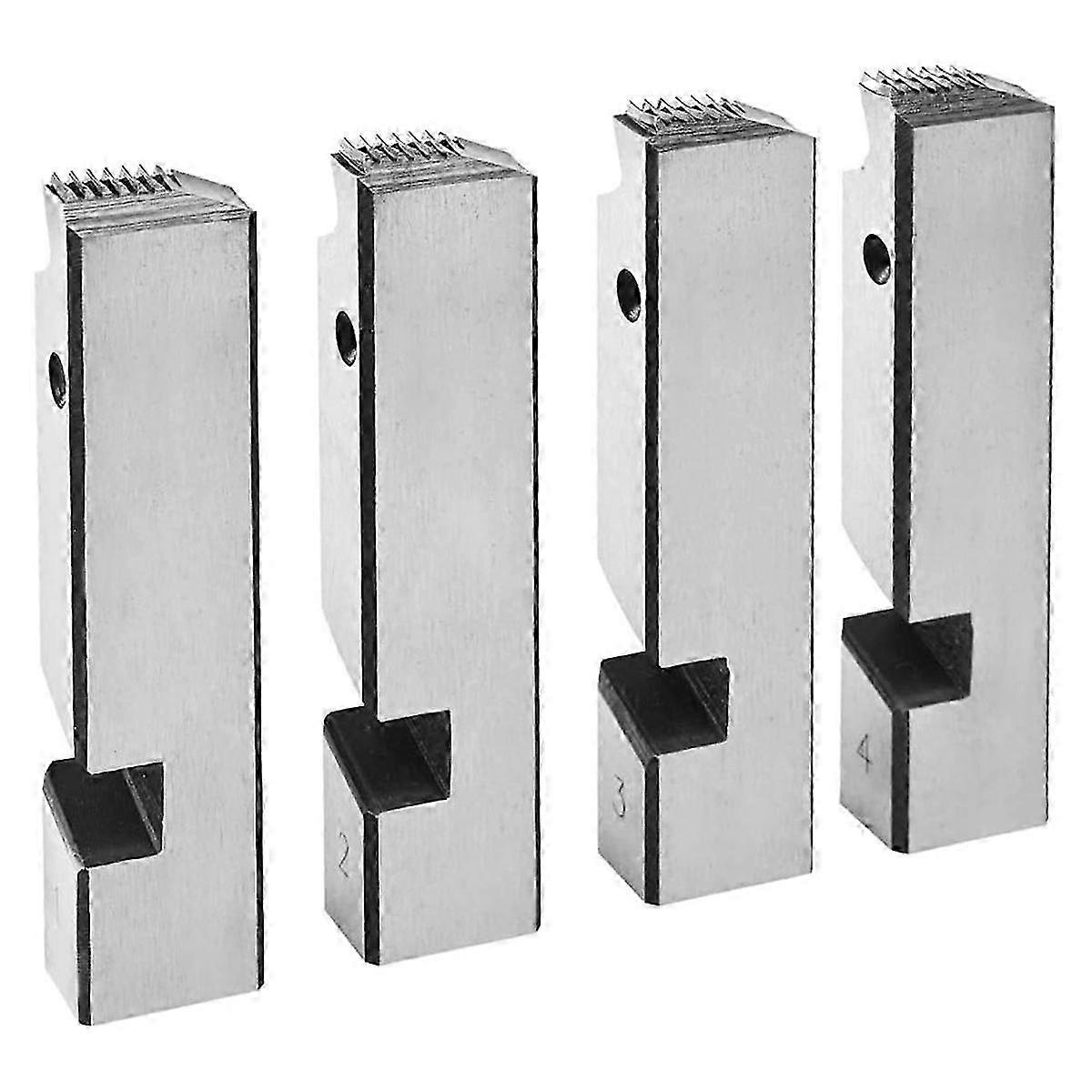 Threading Machine Dies,1/2 Inch-3/4 Inch NPT Pipe Dies,Right-Handed HSS Pipe Threading Dies, Fit Pi Edition 0714