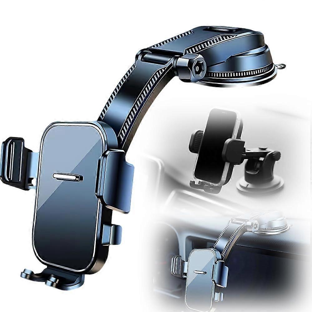 Mobile Phone Holder, Adjustable Non-Slip Vent Grille Car Mount, Universal Shockproof Mount For Drivers (Type 2)